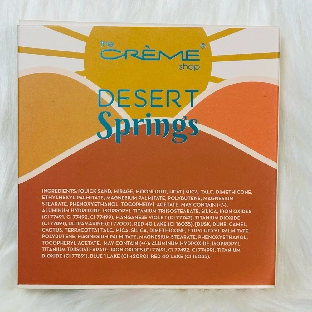 The Crème Shop Desert Springs Eyeshadow Palette